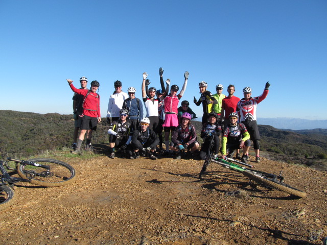We had a great ride prior to the CORBA photo